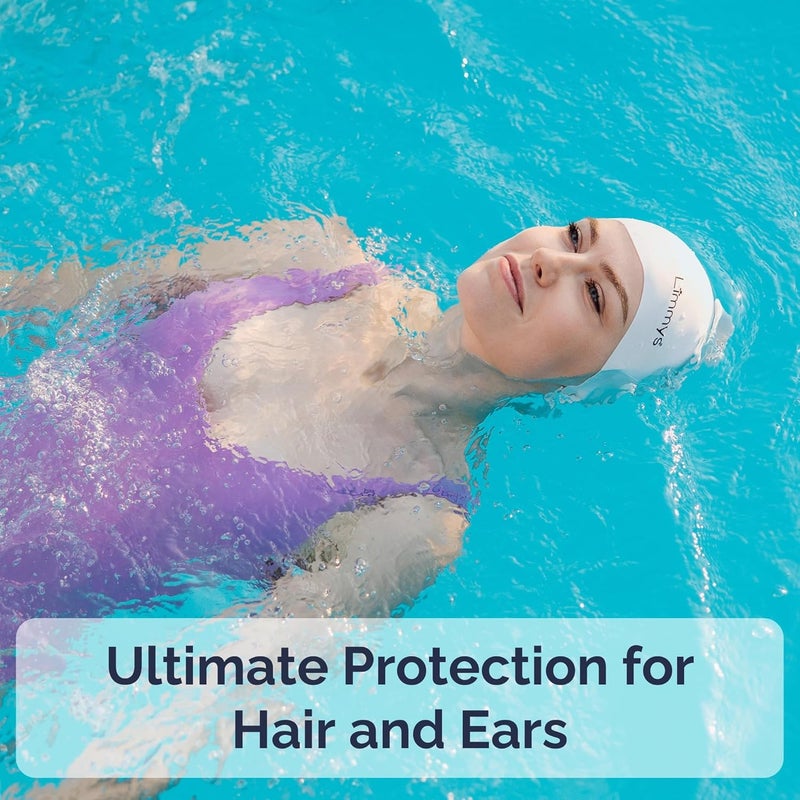 Limmys Premium Swim Cap for Adults – Soft Silicone Swimming Cap for Women & Men – Comfortable, Streamlined Fit, Chlorine Resistant & Hypoallergenic – Trusted by Swimmers Worldwide - Image 4